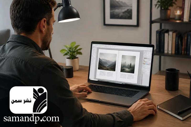 صفحه آرایی کتاب قبل از چاپ 