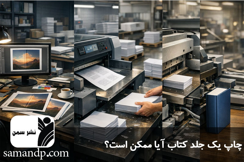 چاپ کتاب تک جلدی